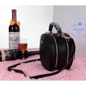 2014 Prada BUCKET BAG BN2267 in Black