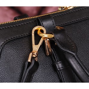 2014 Prada Grainy Leather Top Handle Bags BL1903 Black