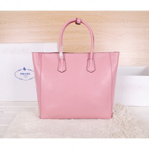 2014 Prada Original Leather Tote Bag BN2773 Pink
