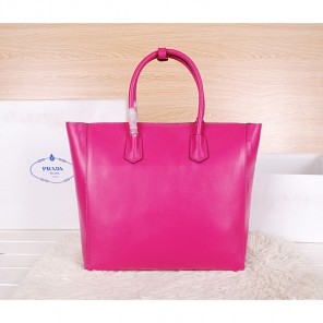 2014 Prada Original Leather Tote Bag BN2773 Rose