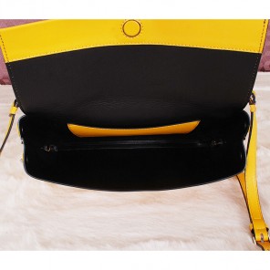 2014 Prada Smooth Leather Tote Bags BN2796 Lemon