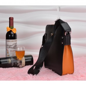 2014 Prada shoulder bag 11953 in Black