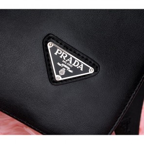 2014 Prada shoulder tote bag 11951 in Black