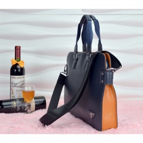 2014 Prada shoulder tote bag 11951 in Royalblue