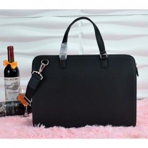 2014 Prada shoulder tote bag P0023 in Black