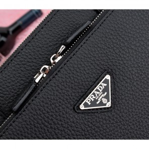 2014 Prada shoulder tote bag P0023 in Black
