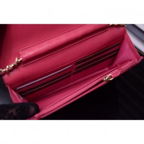 2015 Chanel A33814 Rose Original Patent Leather mini Flap Bag Silver