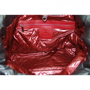 2015 Chanel Coco Cocoon Satchel Bag Sheepskin A36032 Black