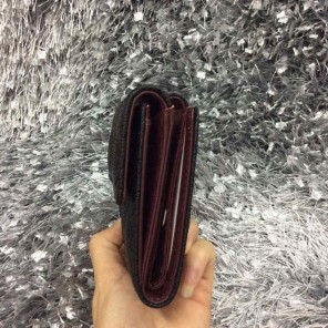 2015 Chanel Matelasse Tri-Fold Wallet Caviar Leather A48980 Black