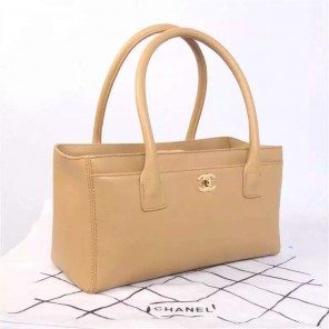 2015 Chanel Original Leather Tote Bag A56008 Apricot
