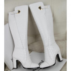 2015 Ferragamo Crocodile Boots