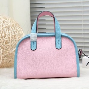 2015 Hermes Boston Bag 25cm Grainy Leather H9898 Dark Blue