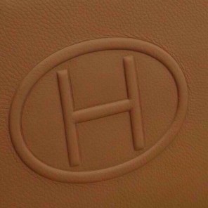 2015 Hermes Briefcase Original Calf Leather H62185 Large tote bag Wheat