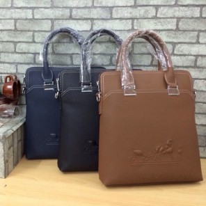 2015 Hermes Original Calf Leather Tote Bag H62179 Black