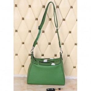 2015 Hermes Oxer Top Handle Messenger Bag H8096 Green