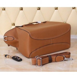 2015 Hermes Oxer Top Handle Messenger Bag H8096 Wheat