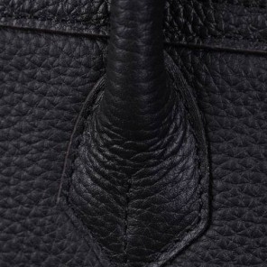 2015 Hermes Tote bag clemence leather H0345 in Black