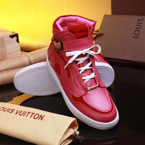 2015 Louis vitton High-top casual shoes