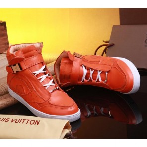 2015 Louis vitton High-top casual shoes