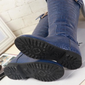 2015 Louis vitton women Crocodile high boots