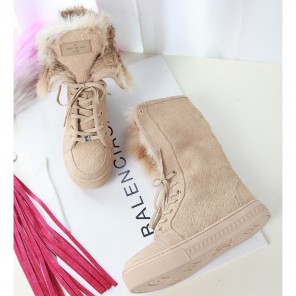 2015 Louis vitton women Wild rabbit boots