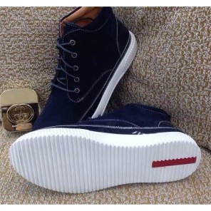 2015 Prada men shoes in Nubuck Leather