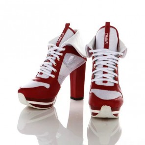 2015 chanel high-heeled shoes