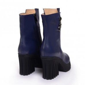 2015 chrome hearts High-heeled boots