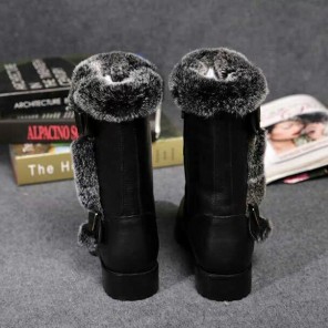 2015 latest Burberry women snow boots