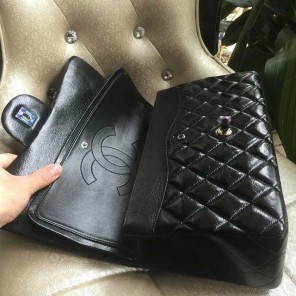 2016 Chanel Classic Flap Bag 1113 Original leather in Black