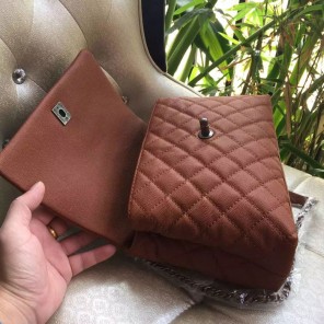 2016 Chanel wheat Original Leather grained shoulder Tote bag A95168