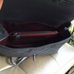 2016 ChanelOriginal Leather grained shoulder Tote bag A95168