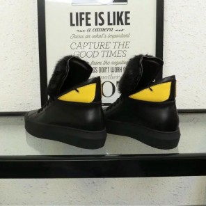 2016 Fendi women sneakers shoes in Calfskin leather