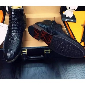 2016 Hermes Calfskin leather men Casual shoes