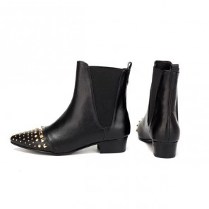 2016 Louis vitton women Boots in Calfskin leather with rivet