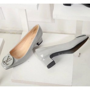 2016 Louis vitton women shoes in Patent leather Heel Height 4.5cm