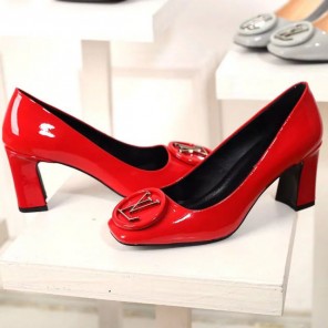 2016 Louis vitton women shoes in Patent leather Heel Height 7.5cm