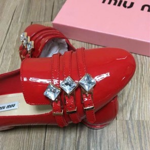 2016 Miu Miu women shoes in Patent leather