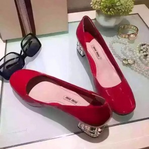 2016 Miu Miu women shoes in Patent leather