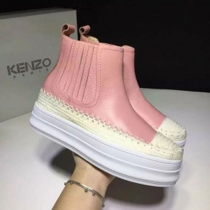 2016 New KENZO women shoes in Calfskin leather