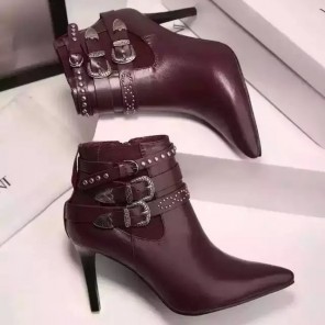 2016 Yves Saint Laurent Cowhide leather women shoes