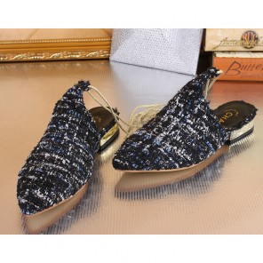 2016 chanle Flat Sandals in Sheepskin leather