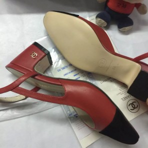 2016 chanle shoes in Calfskin leather With high 5CM