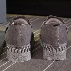 2016 chanle shoes in Nubuck leather