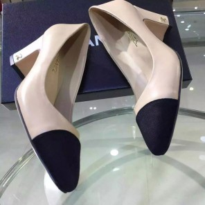 2016 classic chanle shoes in sheepskin leather