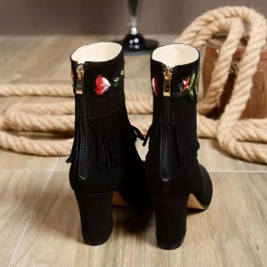 2016 gucci women Boots in Nubuck leather