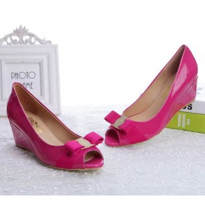 2016 new arrivals Ferragamo wedge heel shoes