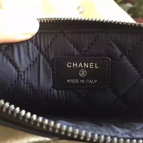 2017 Chanel Banquet Clutch Original Sheepskin Leather A80562 Black