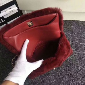 2017 Chanel Classic Flap Bag Original Sheepskin Leather A32465