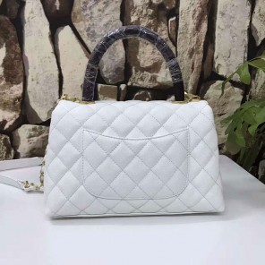2017 Chanel Coco shoulder Tote bag Original Leather A92989